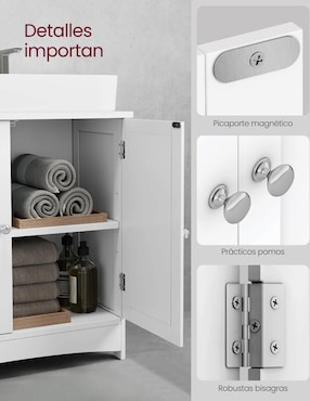 Mueble para baño Songmics Home Helan-old MDF