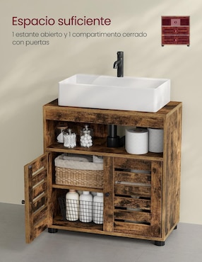 Mueble para baño Songmics Home Hanis MDF