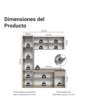 Cocina integral Madesa Nice