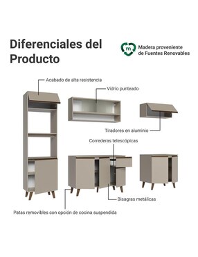 Cocina integral Madesa Nice