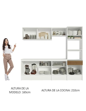 Cocina integral Madesa Diamante