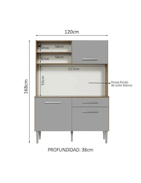 Cocina integral Madesa Life