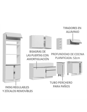 Cocina integral Madesa Vicenza