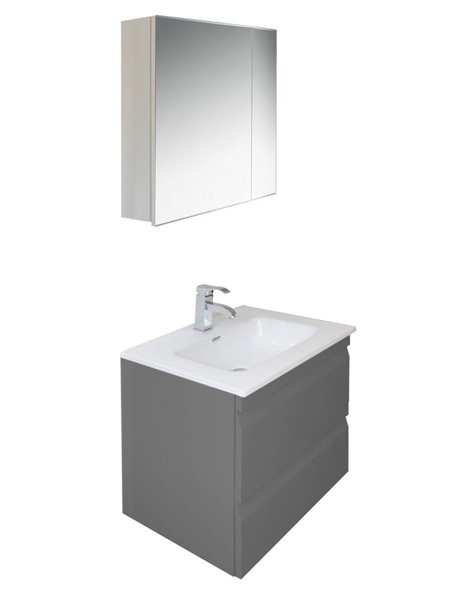 PAQUETE DE BAÑO 0000, GRIS, 60 X 46 CM