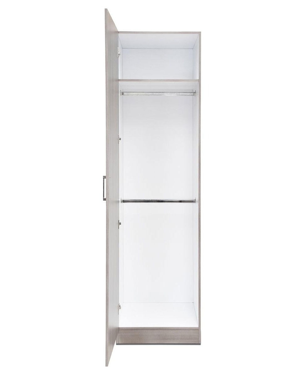 CLOSET DE PAQUETE A, 131 X 64 CM, GRIS