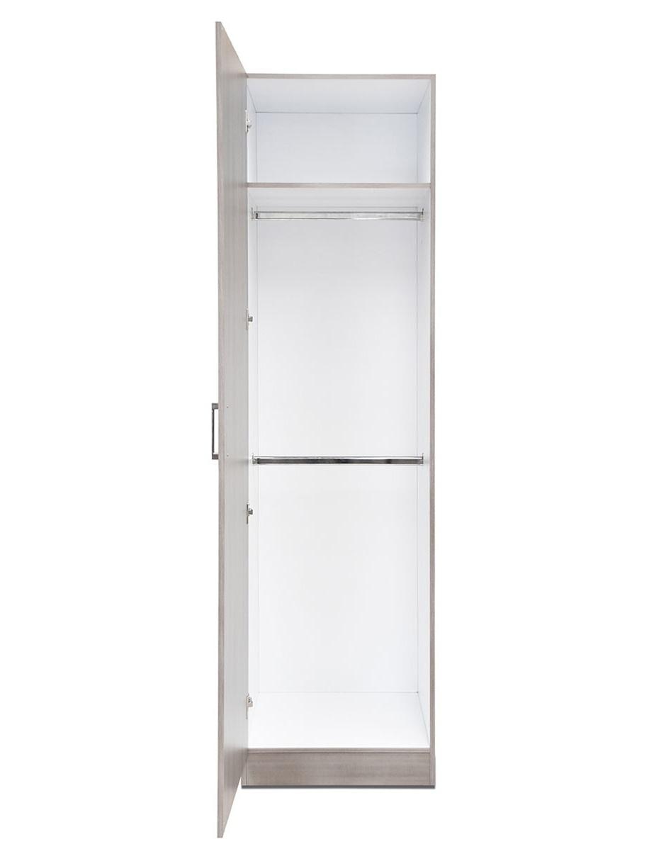 CLOSET DE PAQUETE A, 131 X 64 CM, GRIS