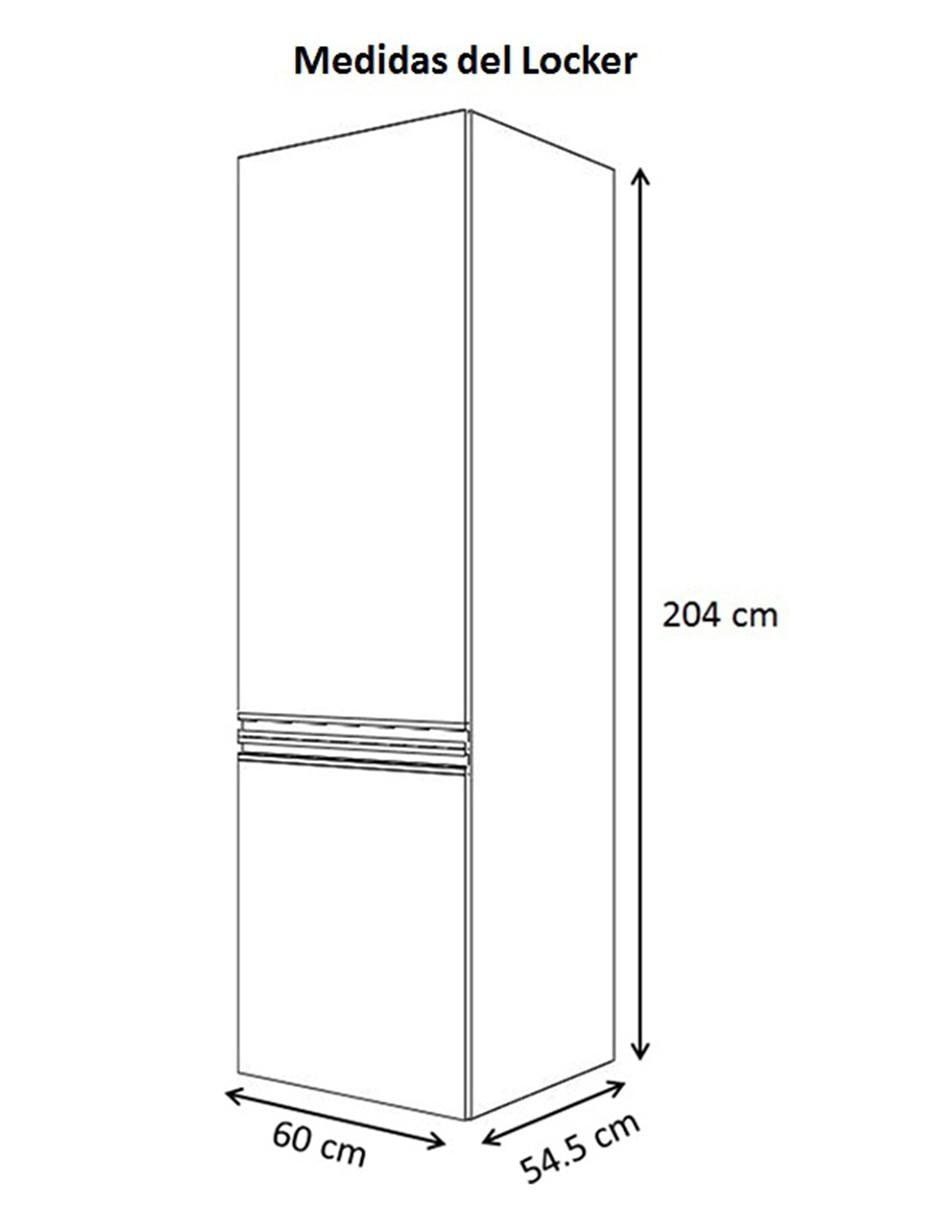 Locker viena melamina 5