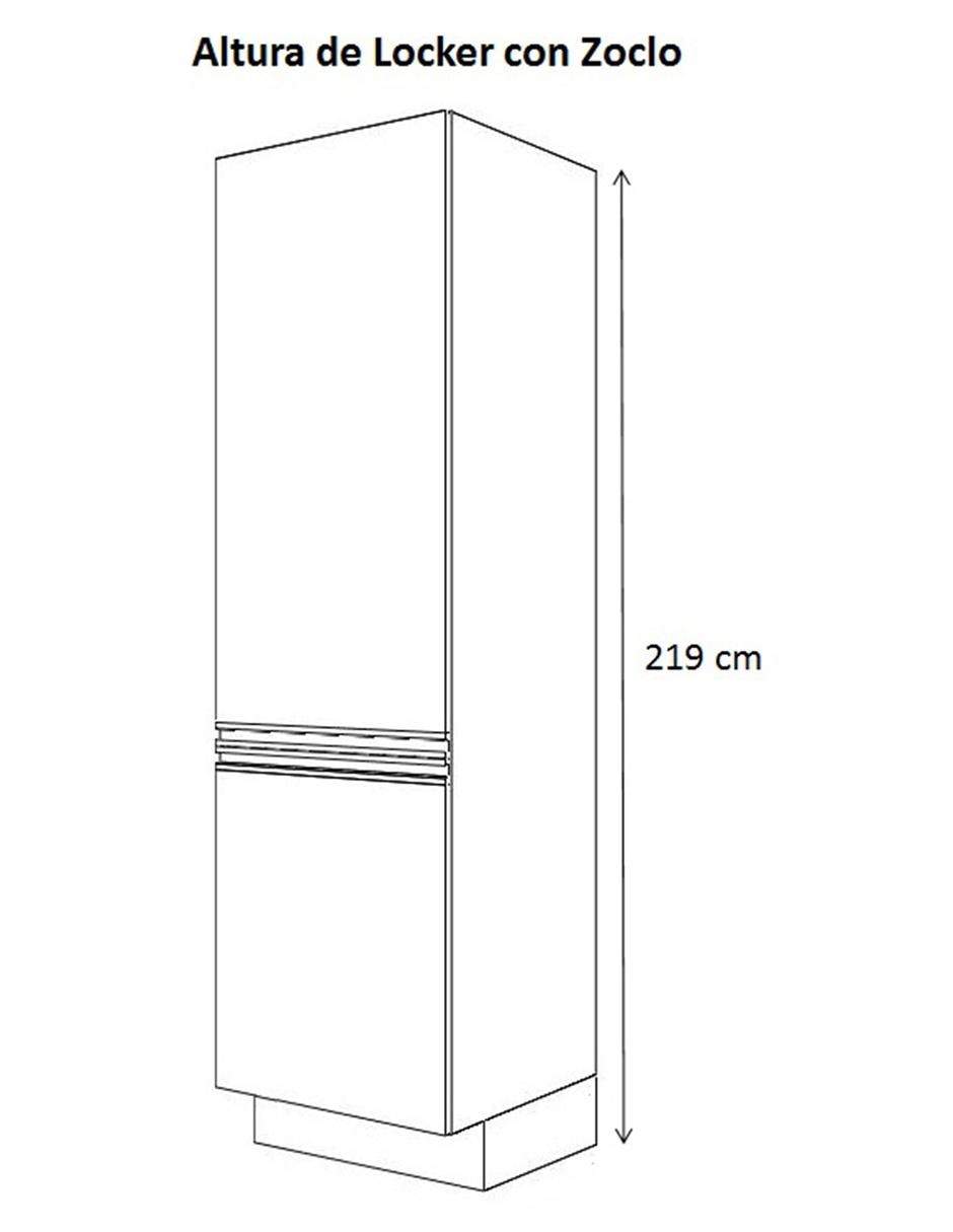 Locker izquierdo Roma blanco 3