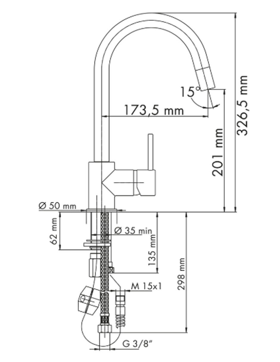 Llave mezcladora Puntobpex 4