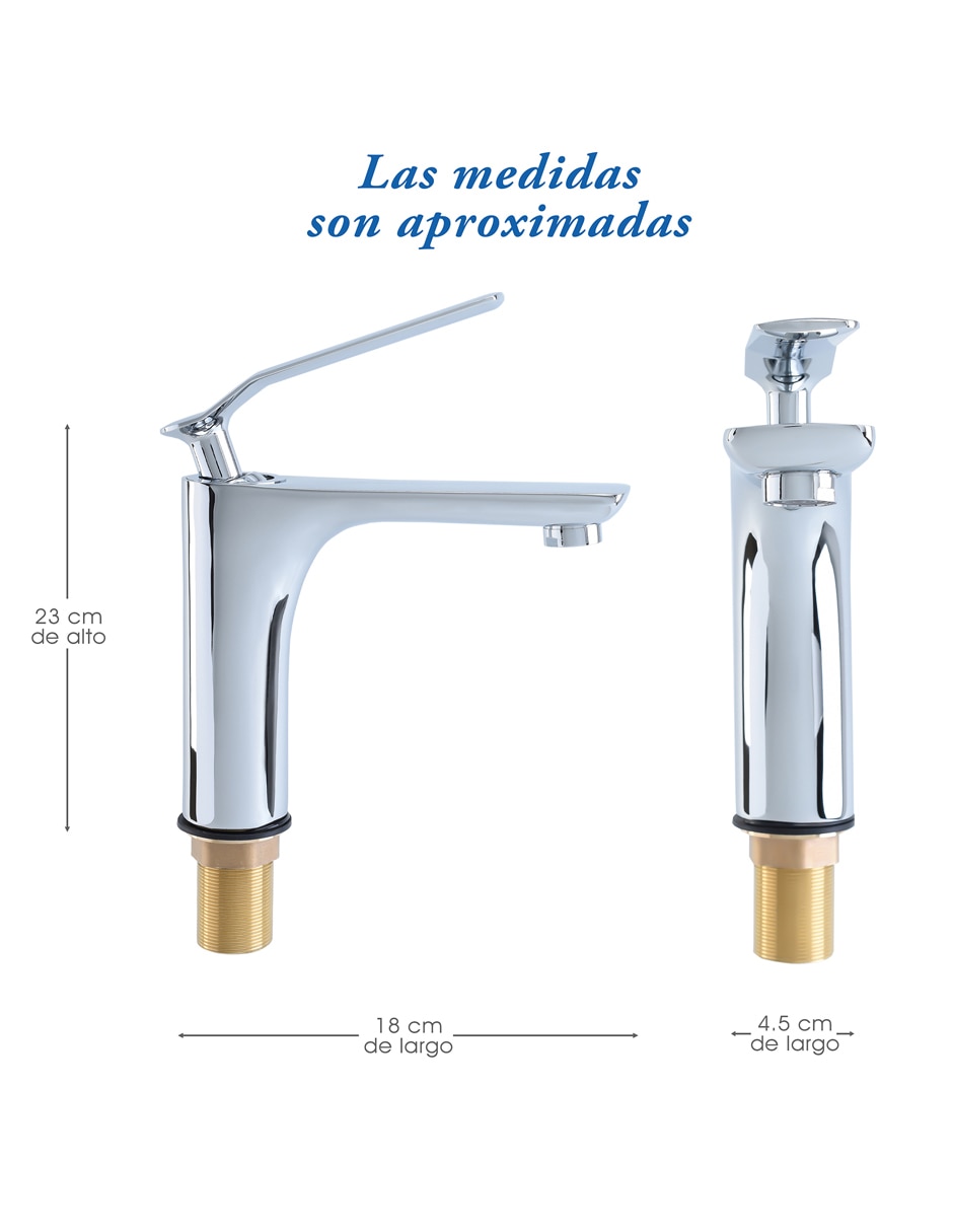 Monomando para lavabo 7
