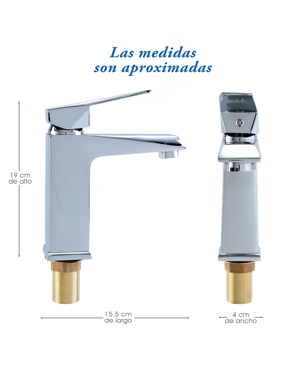 Monomando para lavabo 7