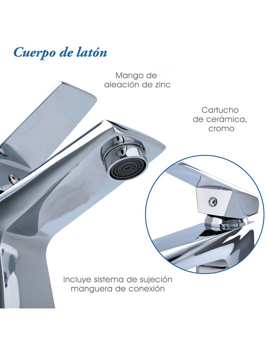 Monomando para lavabo 5