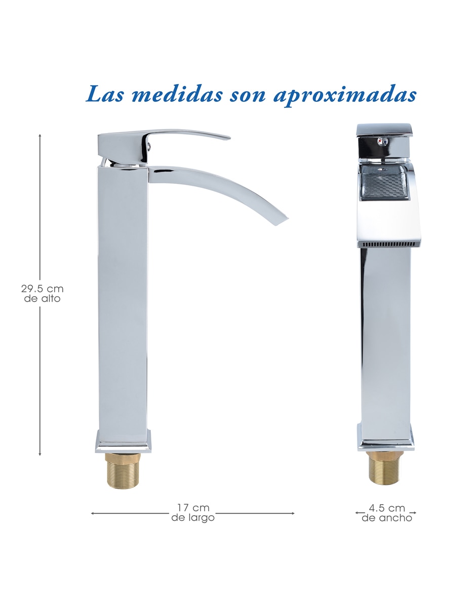 Monomando para lavabo 6