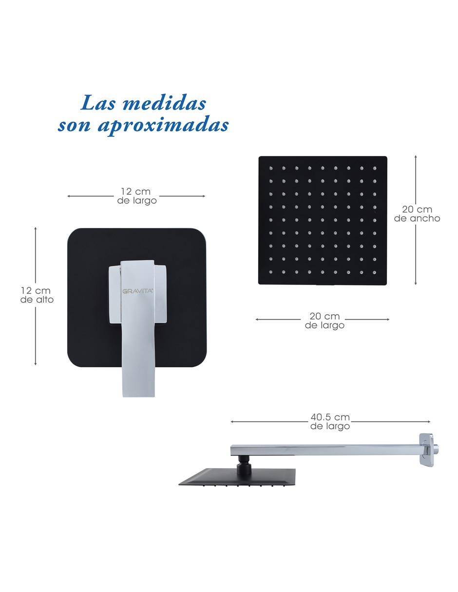 Regadera para baño 6