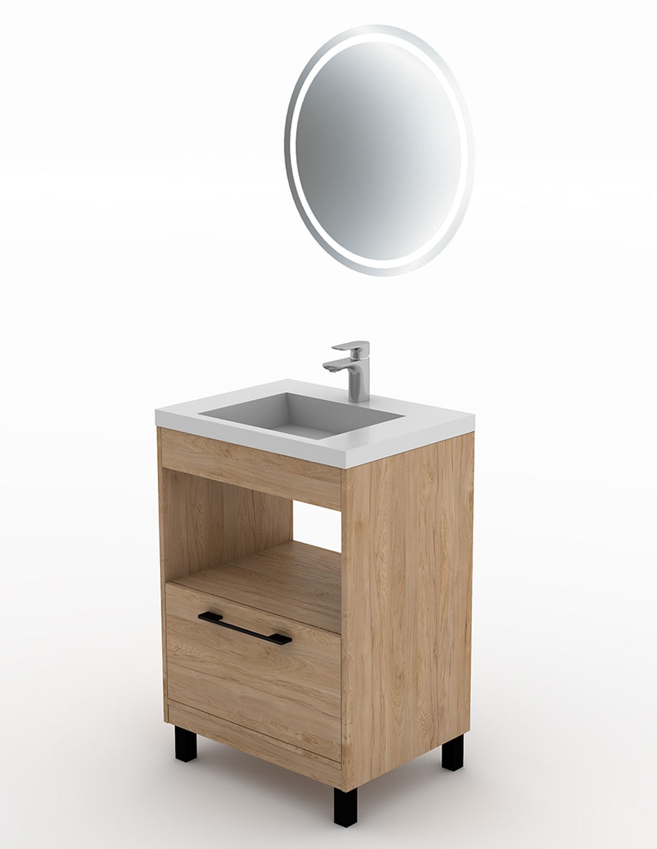 Paquete de baño Olivia de melamina armable 2