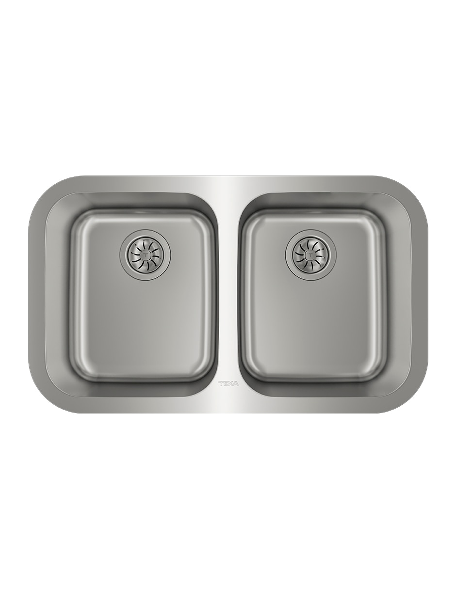Tarja doble tina de acero inoxidable BE2C780(TU30.18)