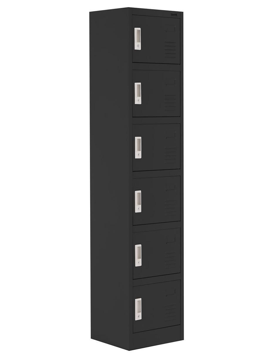 Locker guardex locker casillero metálico 6 puertas acero inoxidable