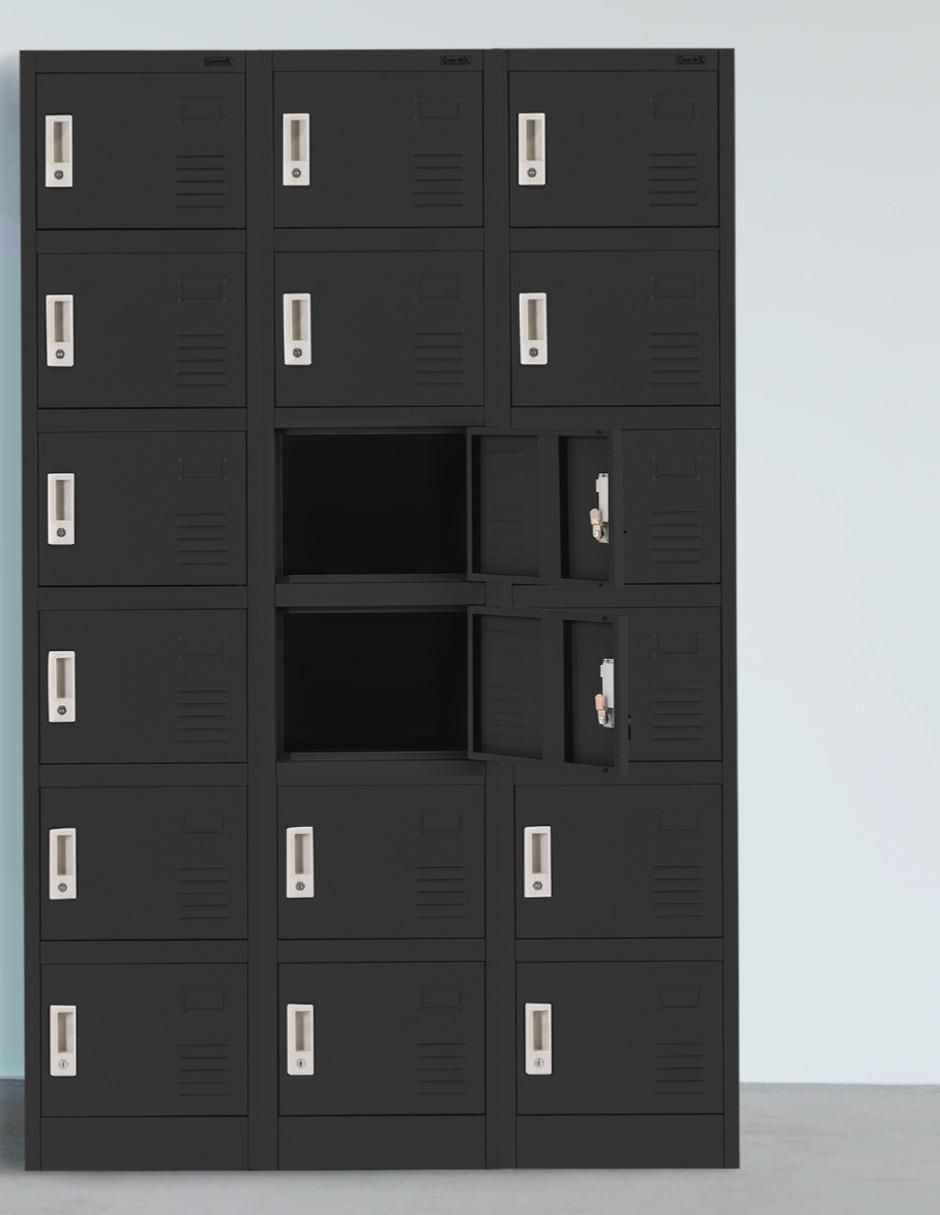Locker guardex locker casillero metálico 6 puertas acero inoxidable