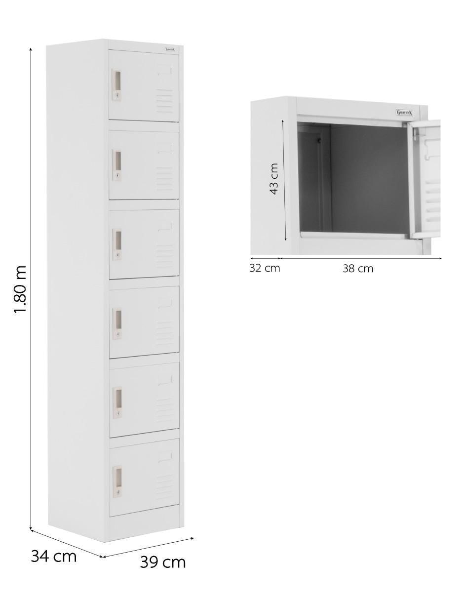 Locker de acero inoxidable 6