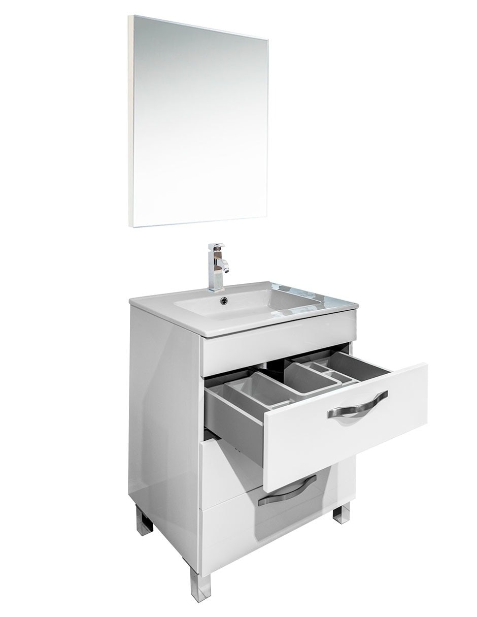 Paquete de baño Atile de melamina armable 3