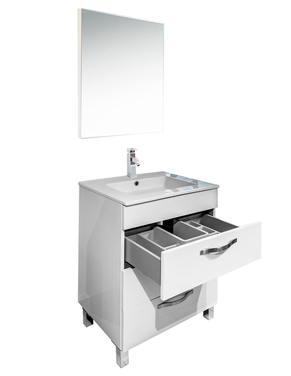 Paquete de baño Atile de melamina armable 3