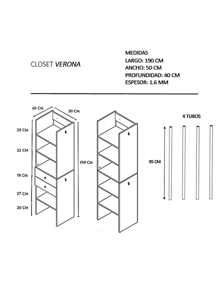 "clóset" closet modular decomobil