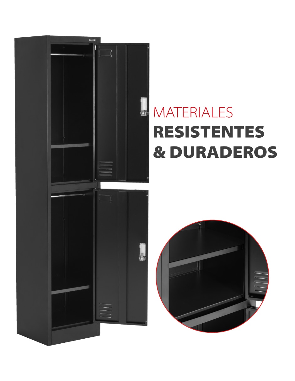 Locker locker metálico acero inoxidable 3
