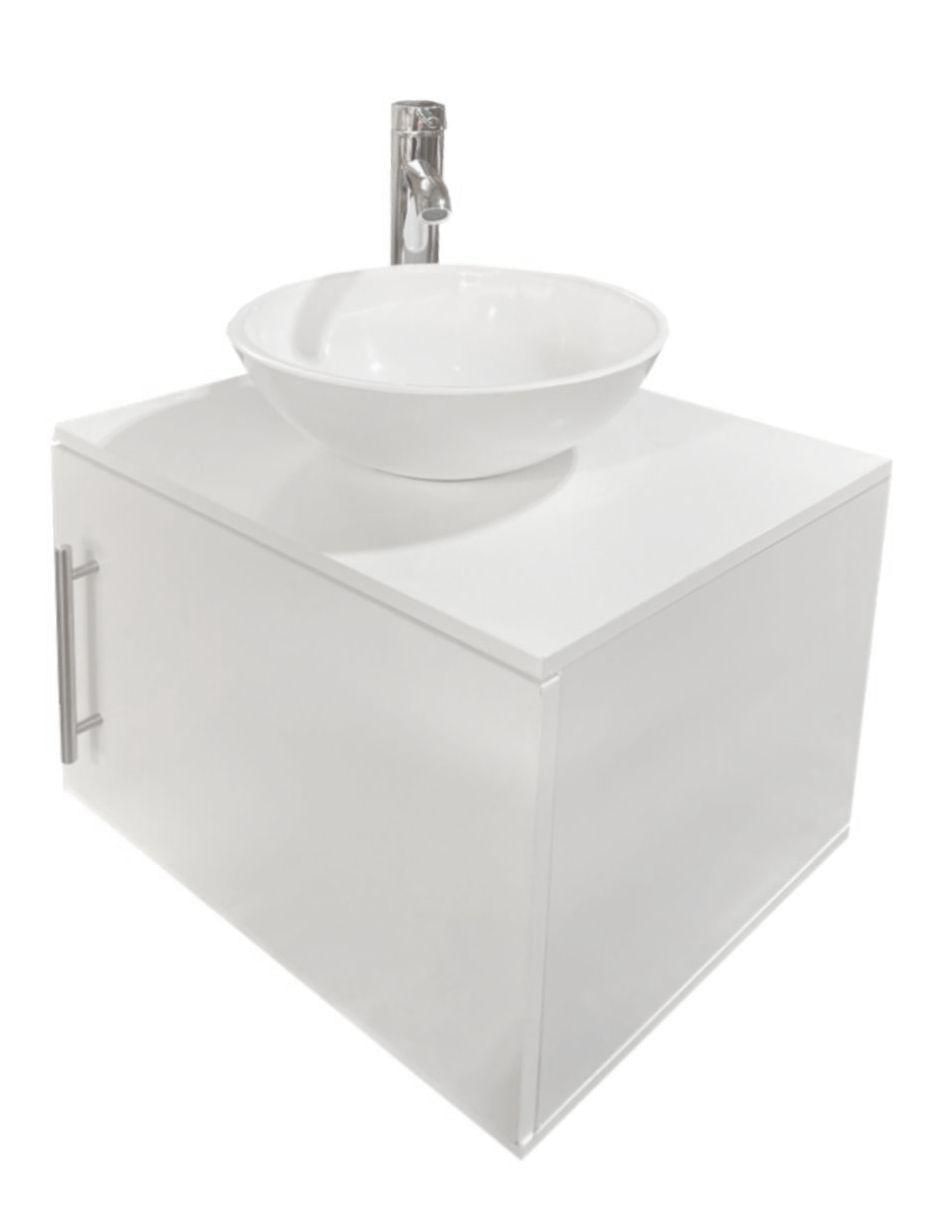 Torre de baño Gabinete 03 de MDF armable 3