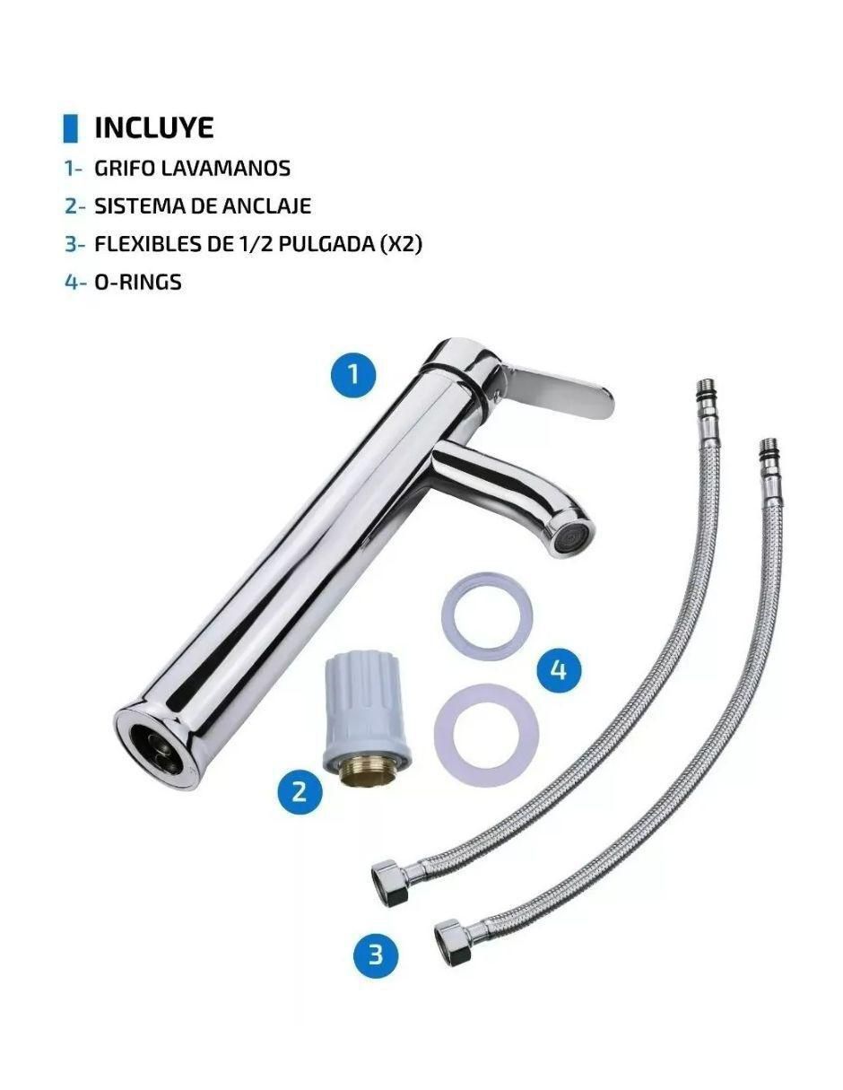 Monomando para baño 4