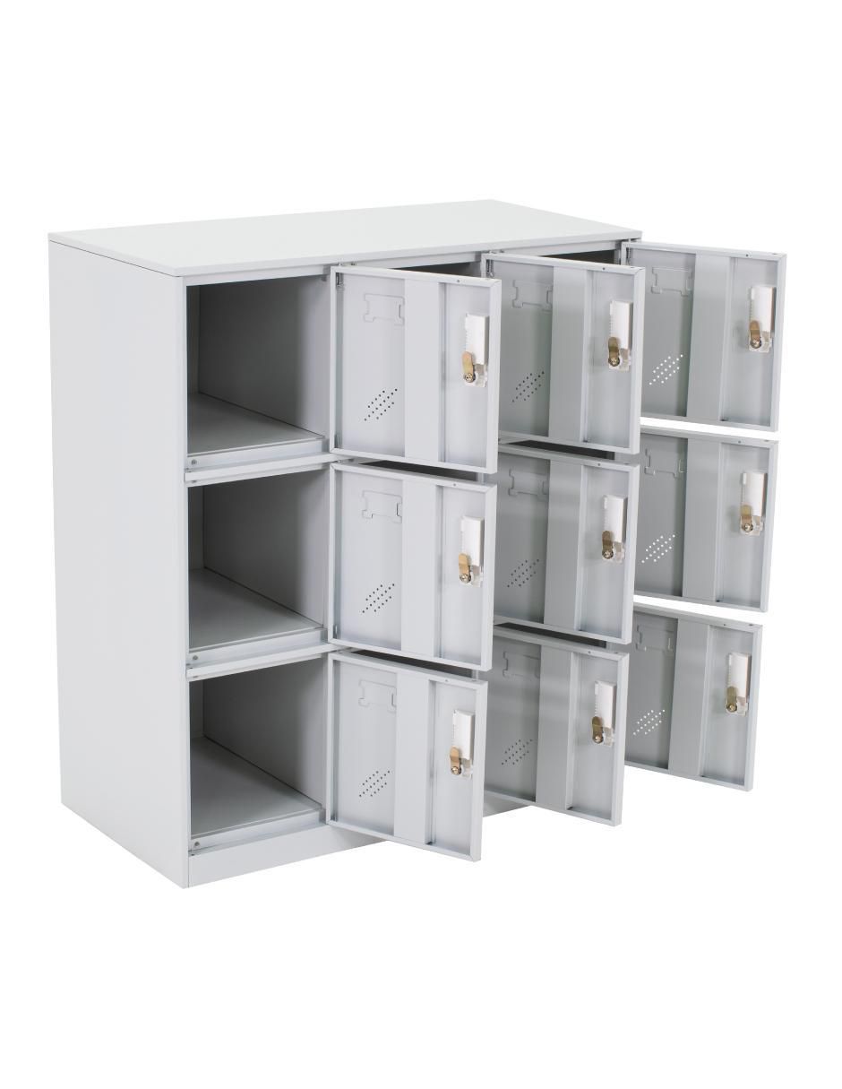 Locker Locker de 9 puertas acero inoxidable 2