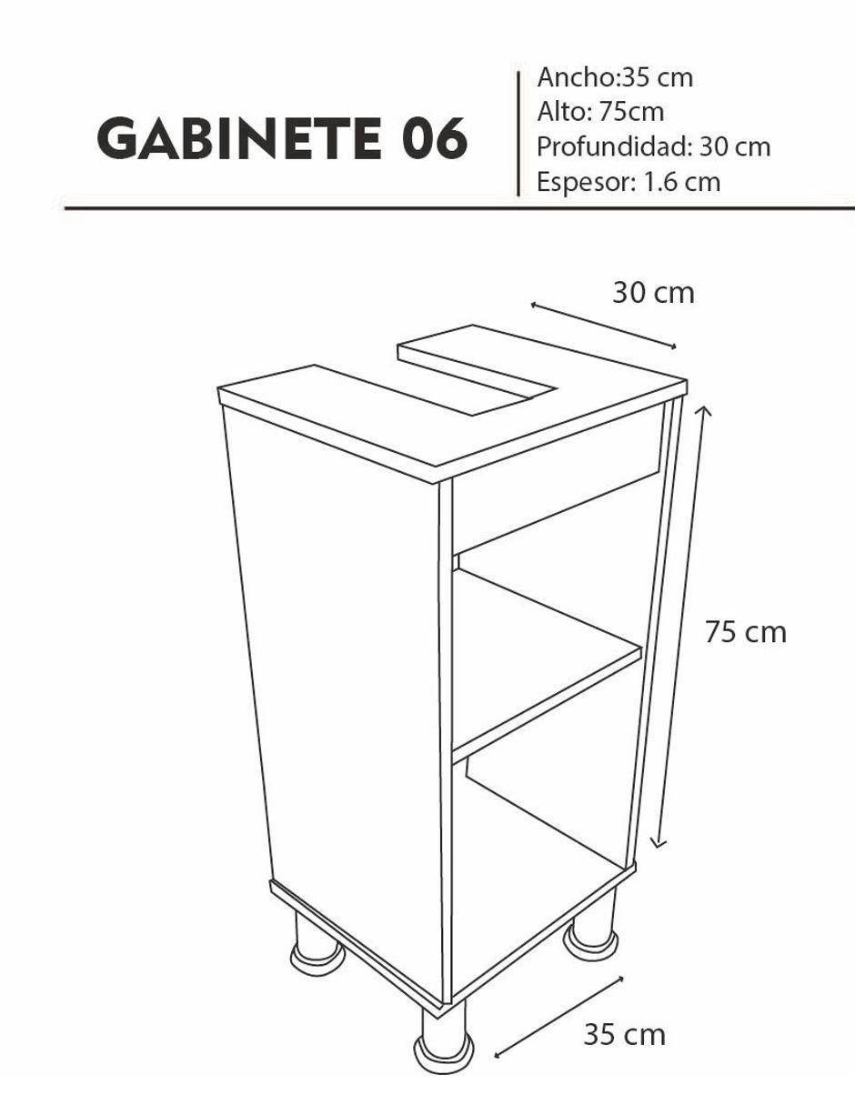 Torre de baño decomobil gabinete 06 mdf