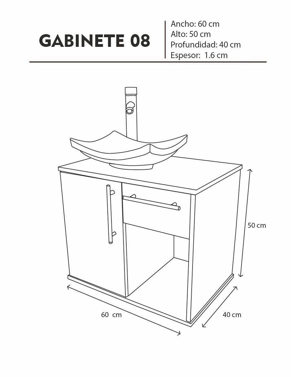 Torre de baño decomobil gabinete 08 mdf