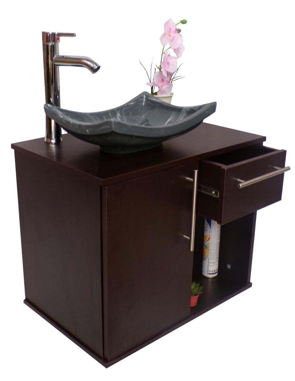 Torre de baño Gabinete 08 de MDF armable 5