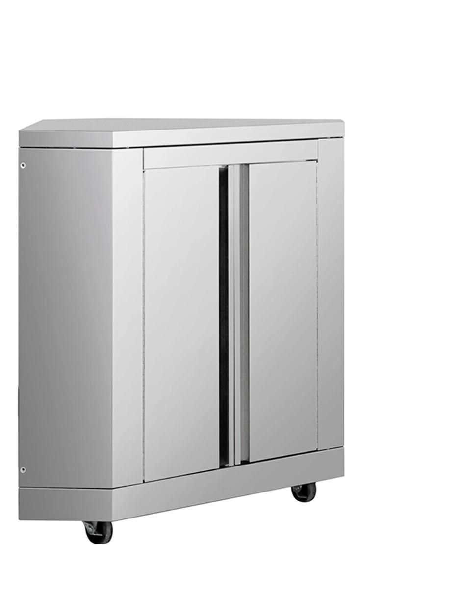 Gabinete plegable de acero inoxidable 2