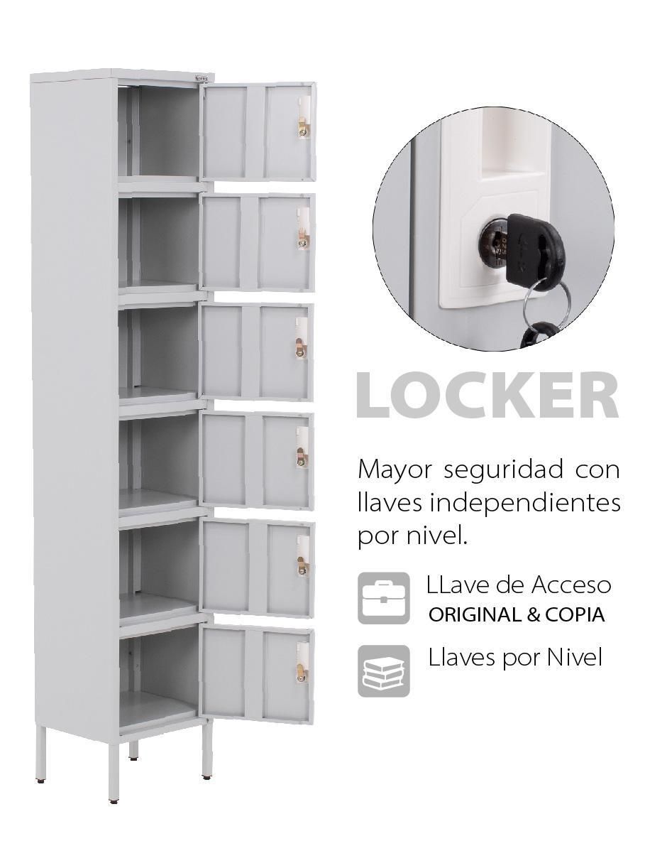 Locker acero inoxidable 3