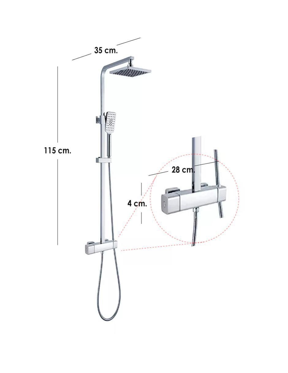 Regadera para baño 7