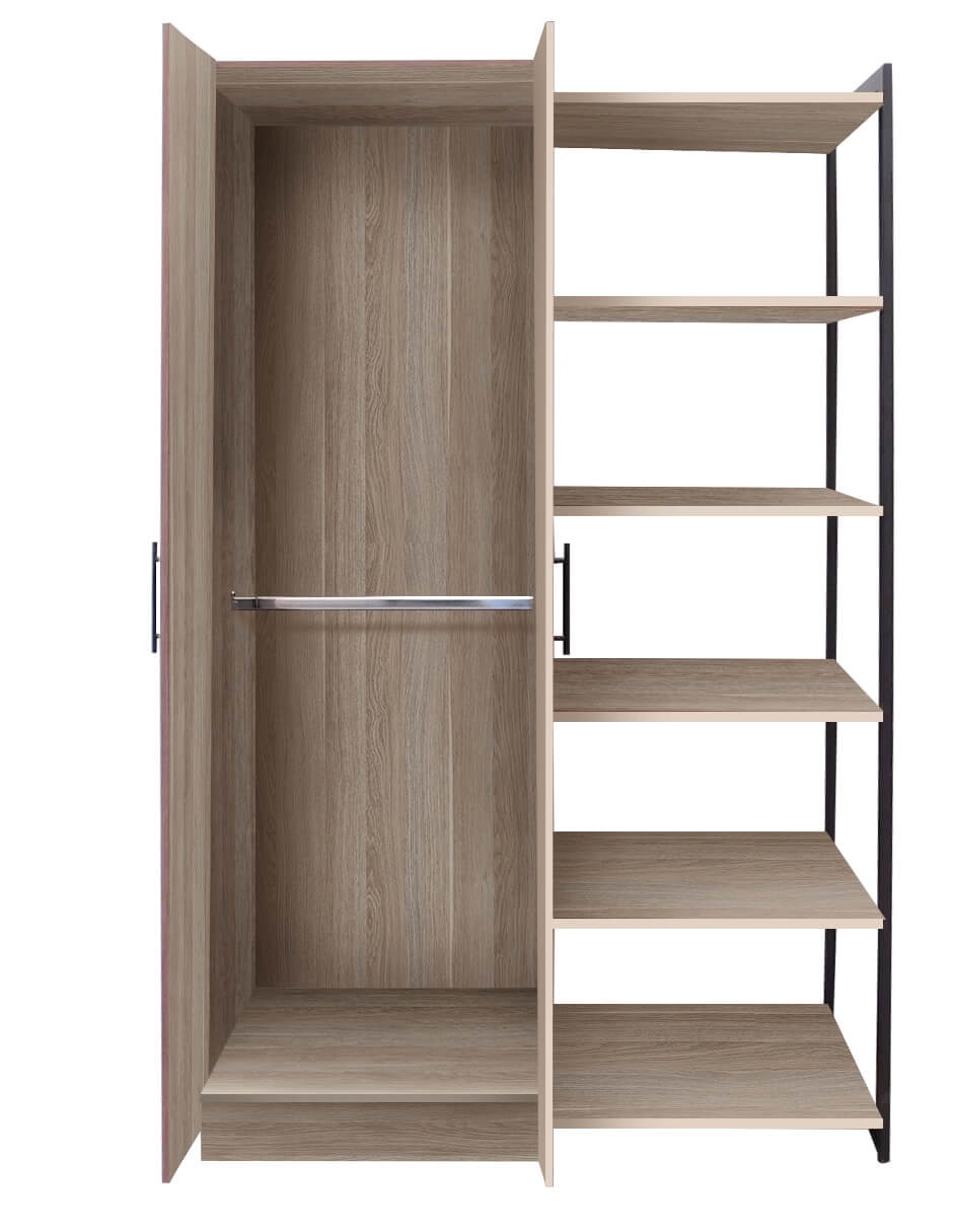 CLOSET DE PAQUETE INDUSTRIAL, GRIS ACOR