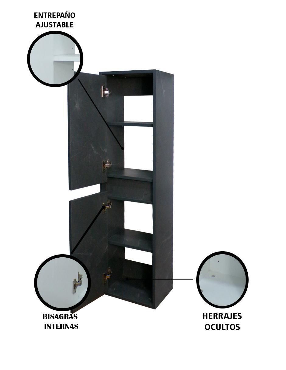 Torre de baño decomobil marmol genoveza mdf
