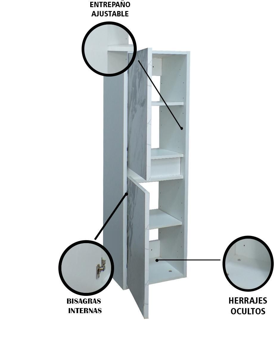 Torre de baño Genoveza 14 de MDF armable 5