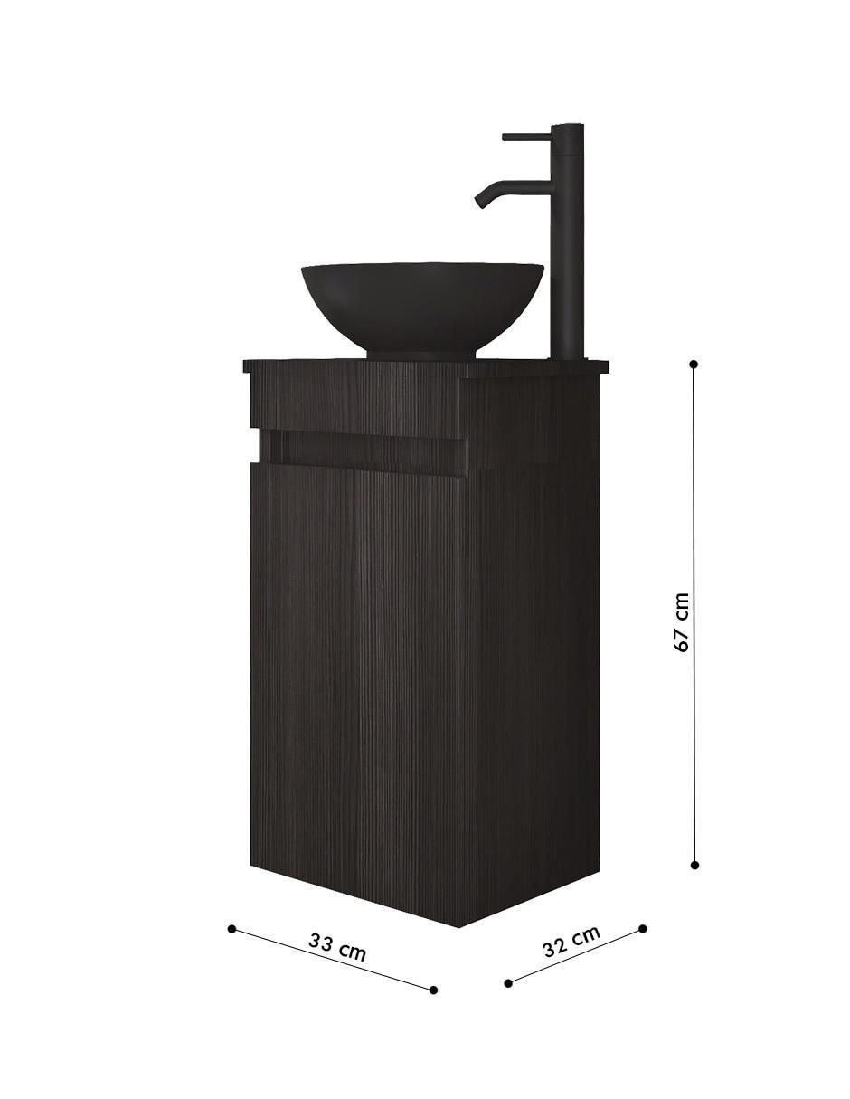 Paquete de baño de MDF armable 6