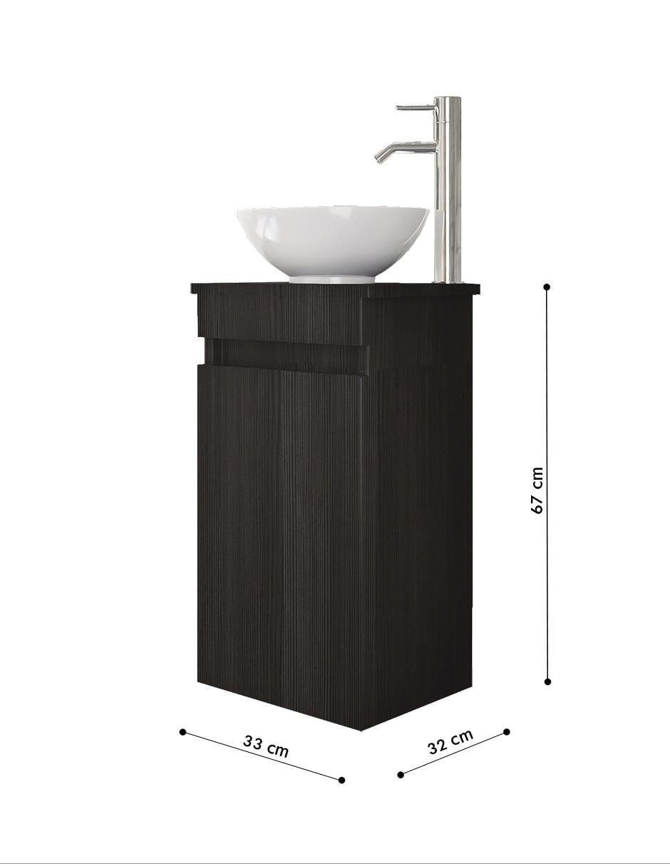 Paquete de baño de MDF armable 6