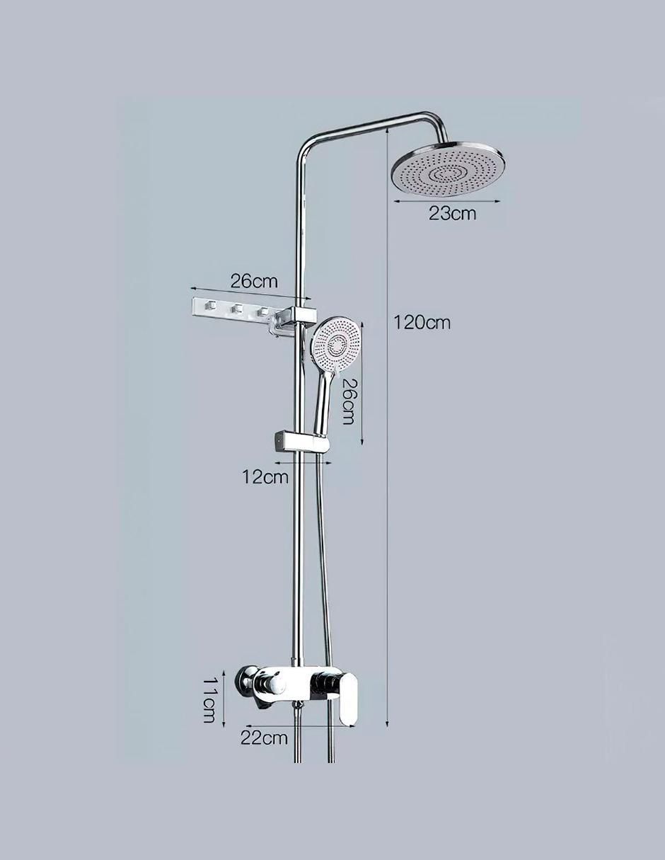Regadera para baño 8
