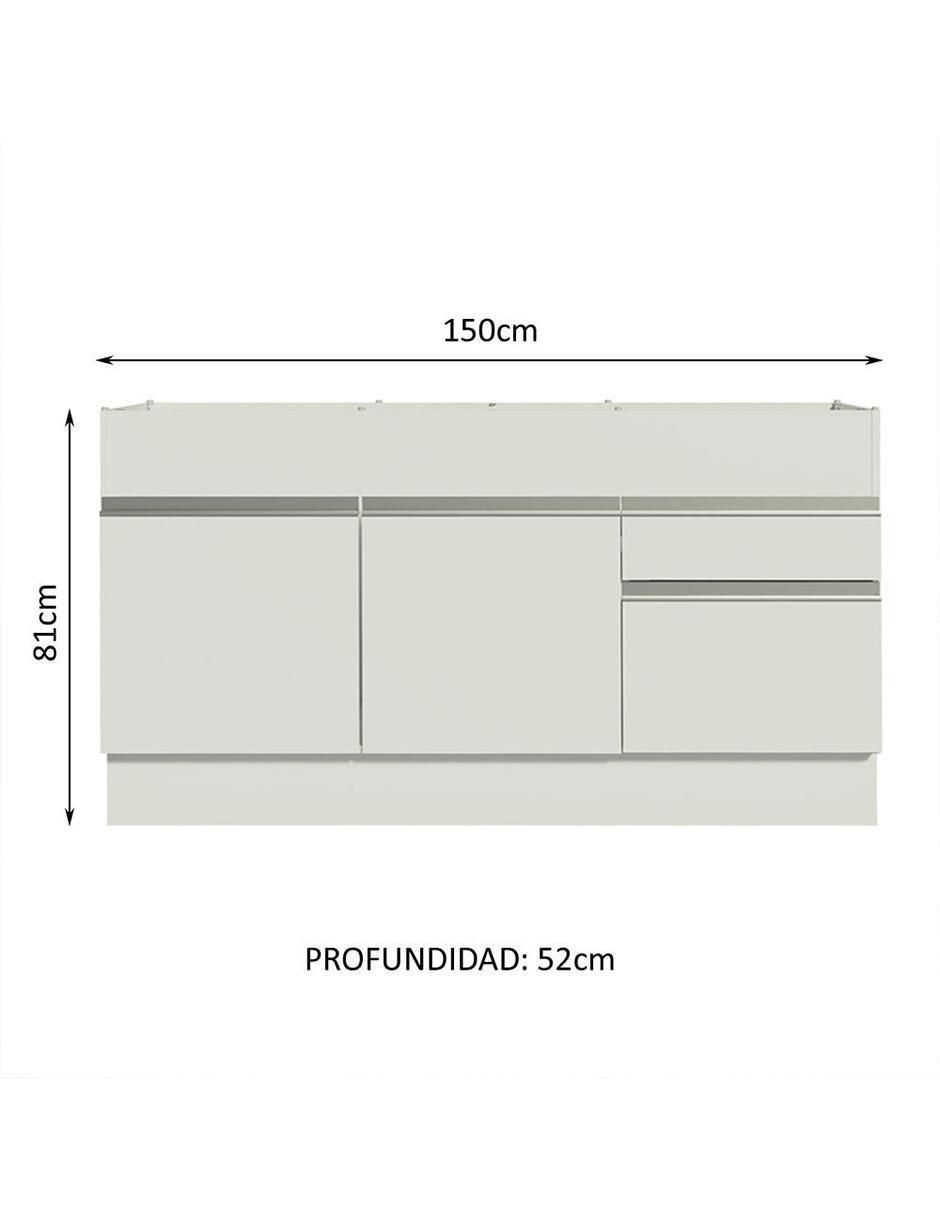 Alacena armable glamy MDP 11