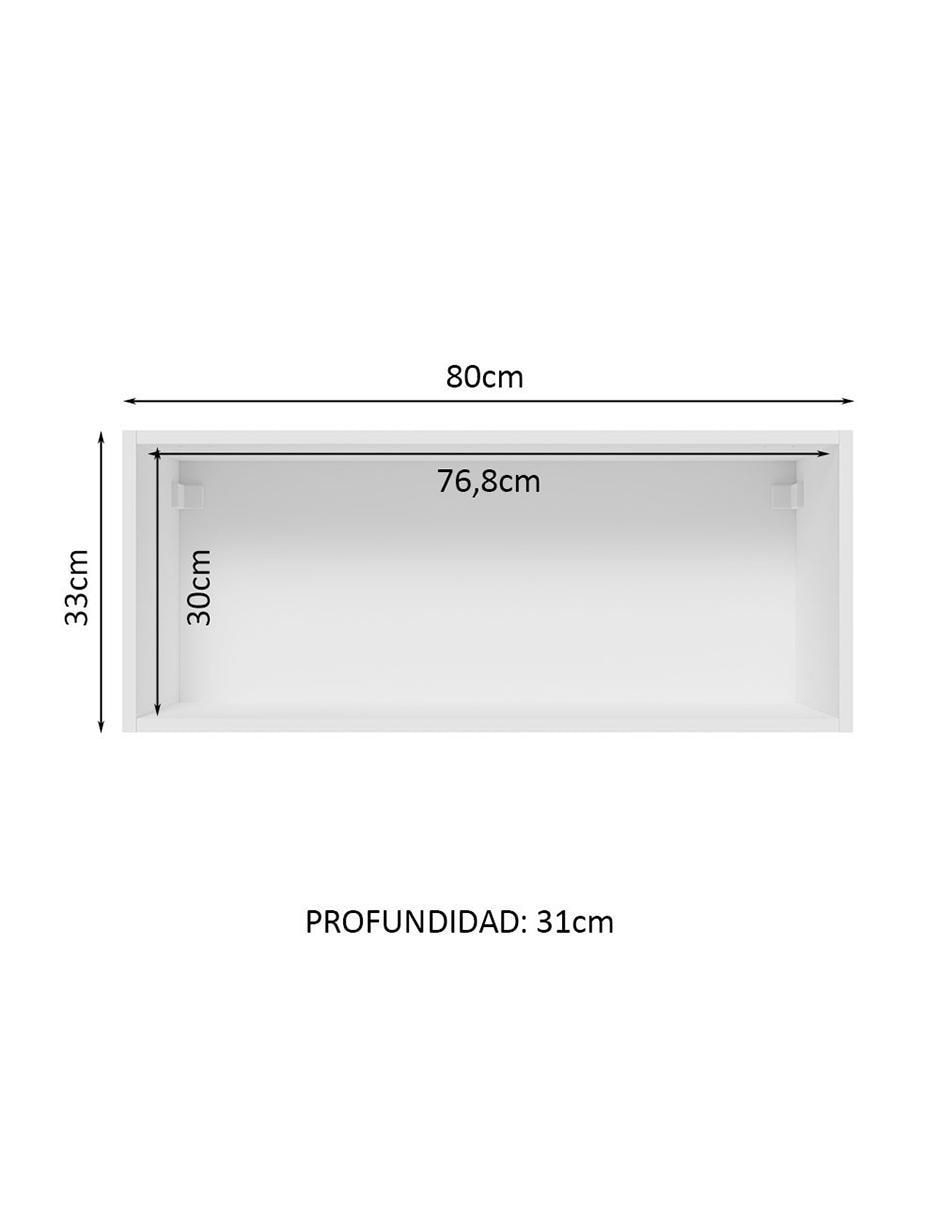 Alacena armable glamy MDP 9