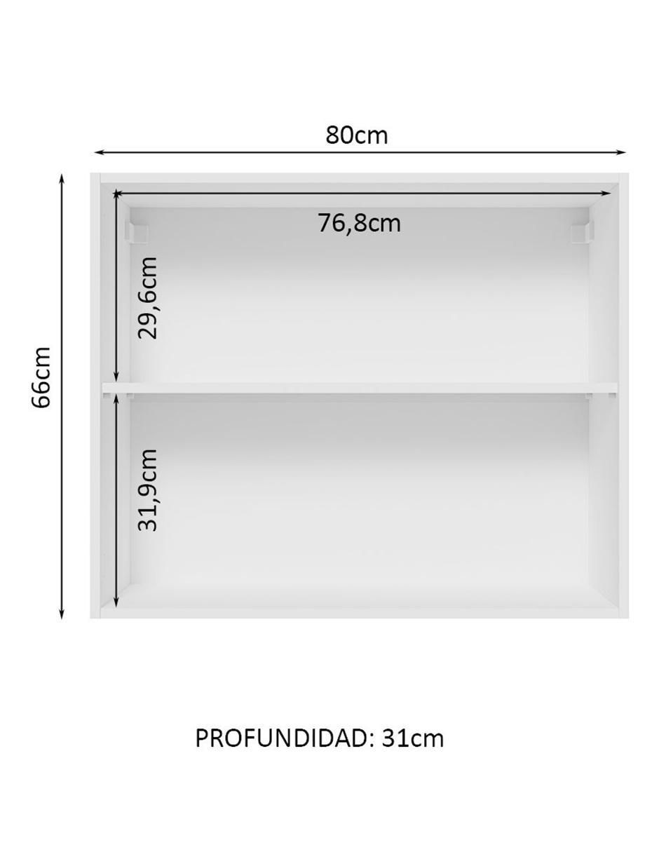 Alacena armable glamy MDP 10