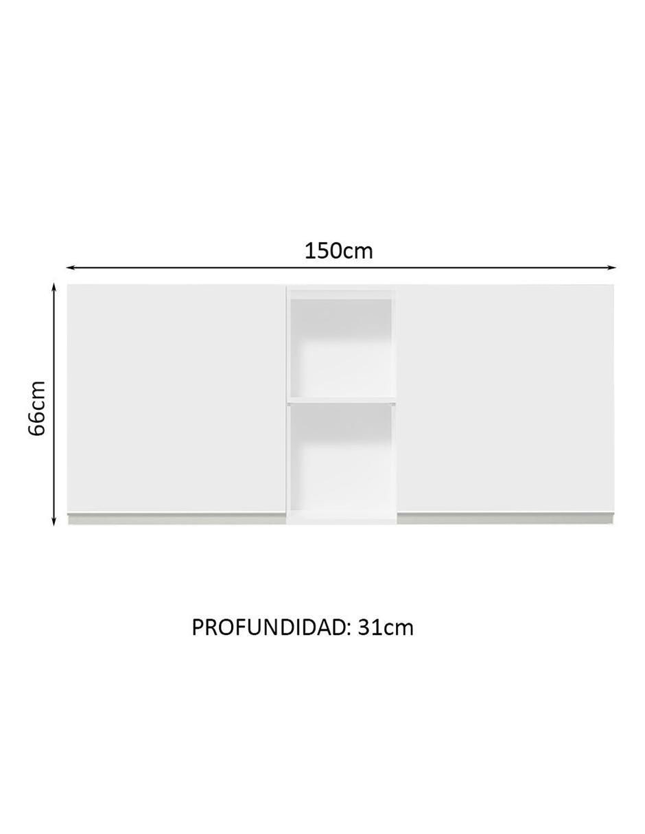 Alacena armable glamy MDP 8