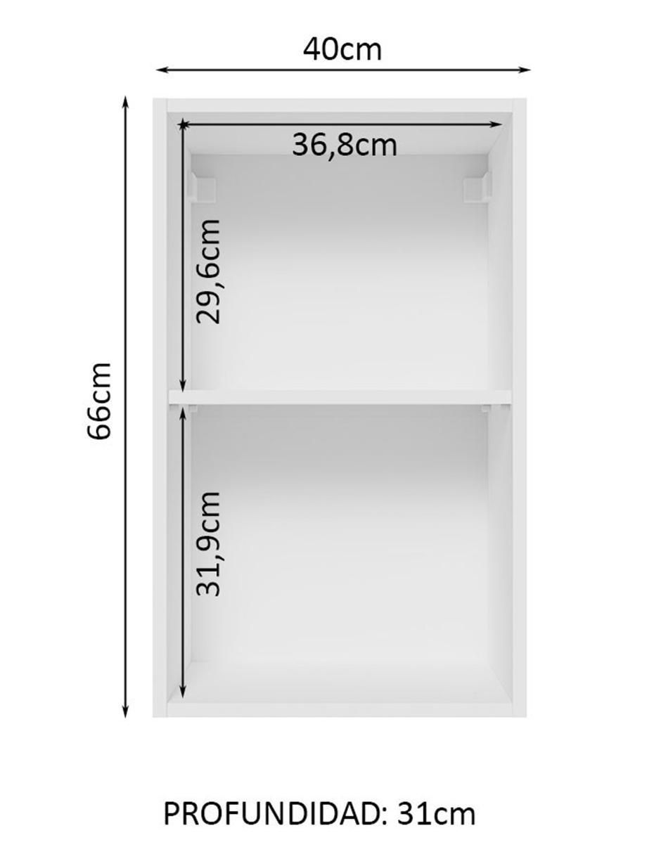 Alacena armable glamy MDP 8