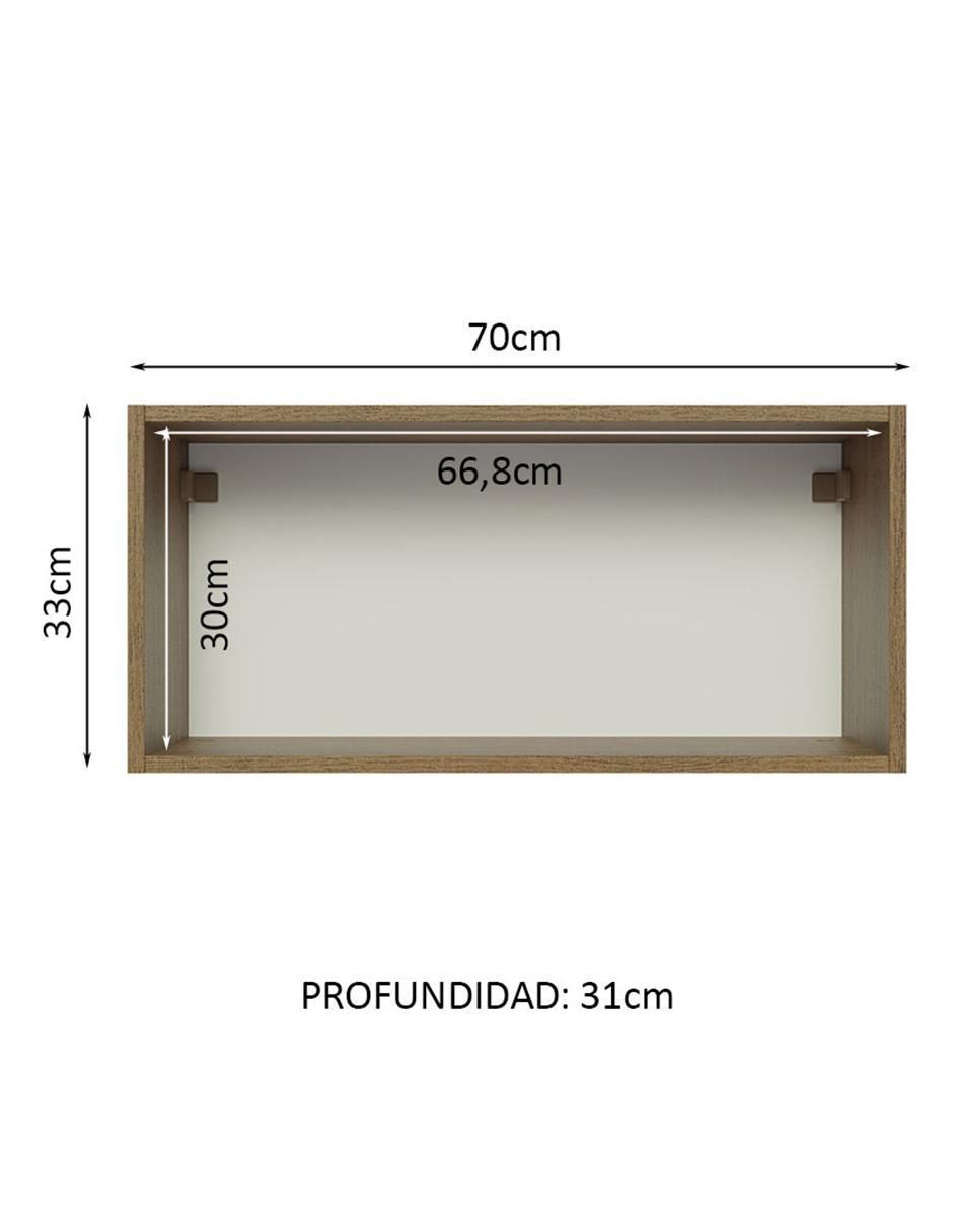 Alacena armable glamy MDP 9