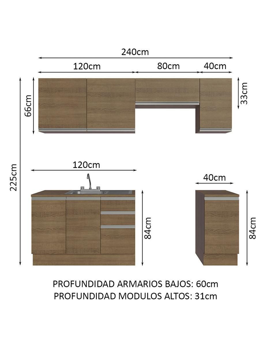 Alacena Glamy MDP 9