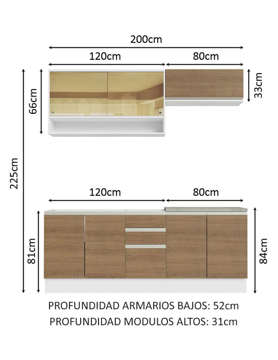 Alacena Glamy MDP 11